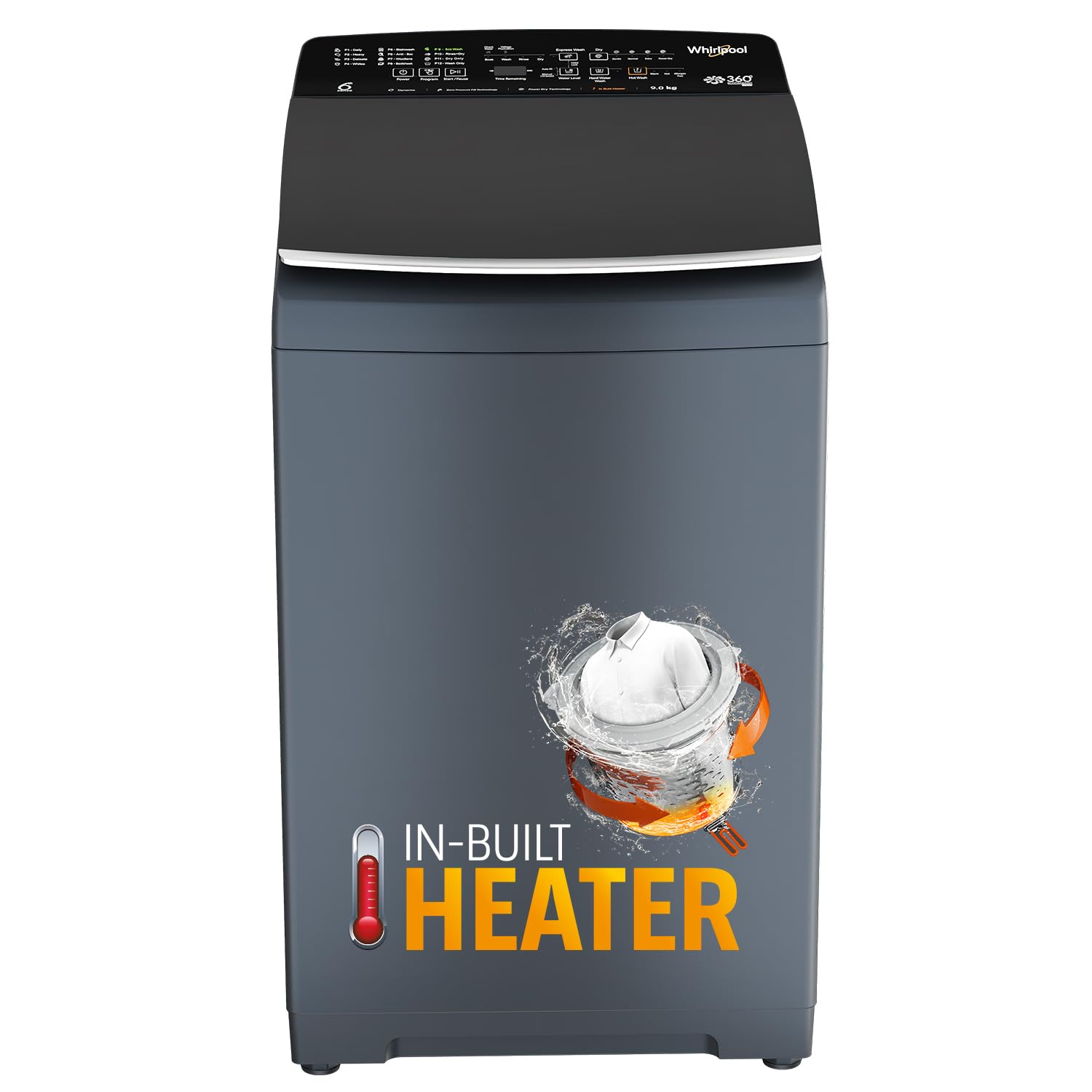 Whirlpool 9 Kg 5 Star Bloomwash Pro FullyAutomatic Top Loading Washing