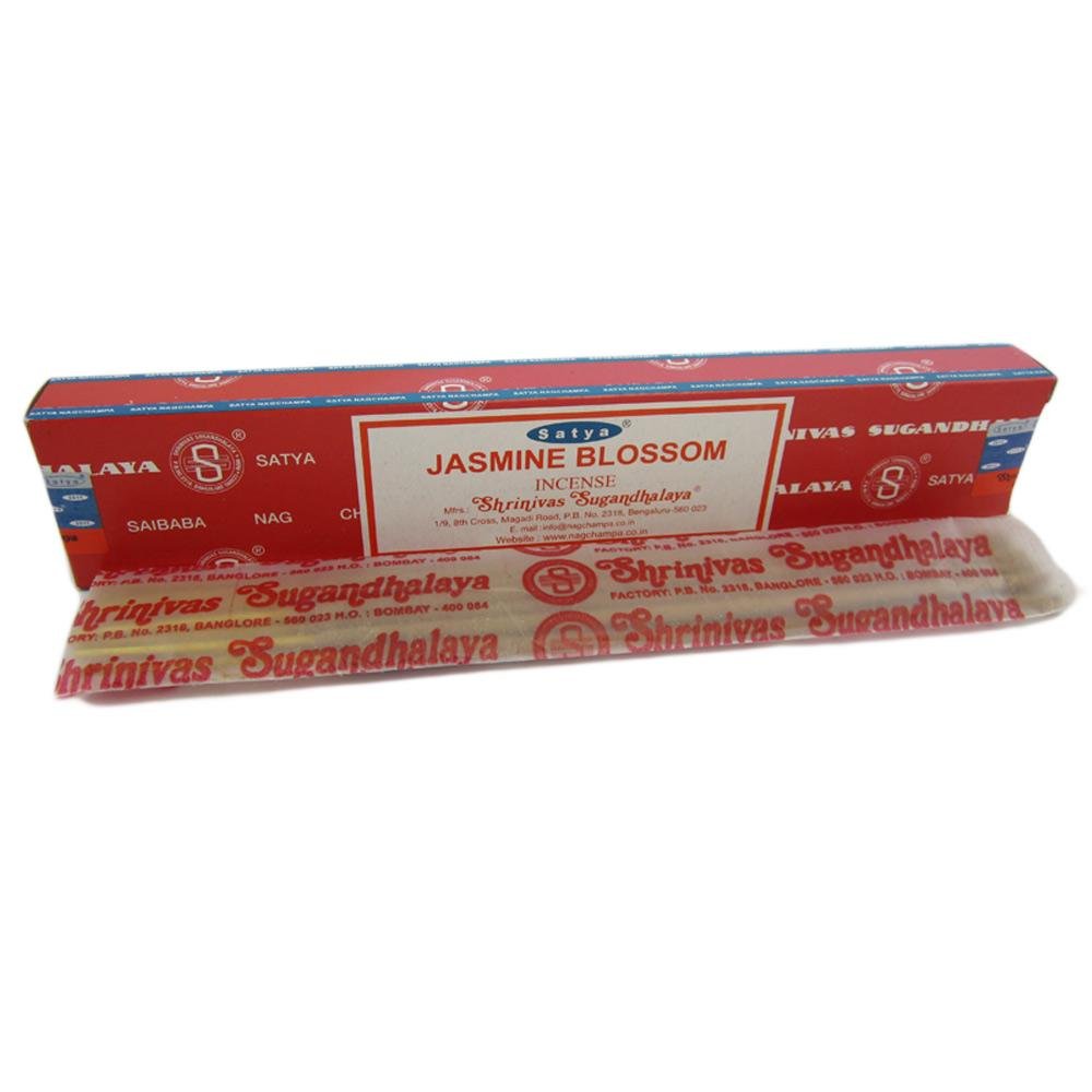 Blue Pirate 12 Packs Of Jasmine Blossom Incense Sticks By Satya