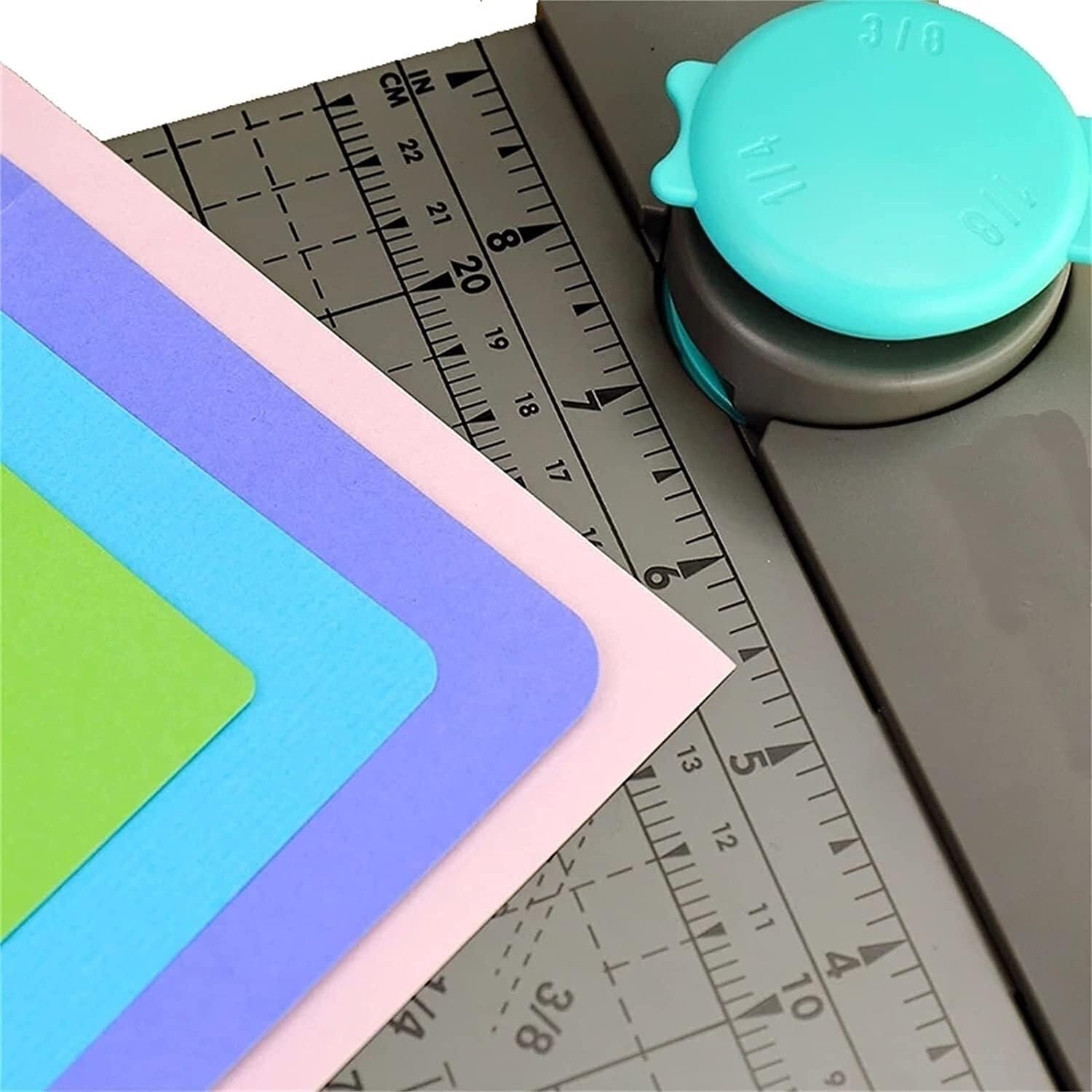 Taglierina portatile per carta, strumento multifunzionale per artigianato, foto e cancelleria, compatibilità formato A4-A7