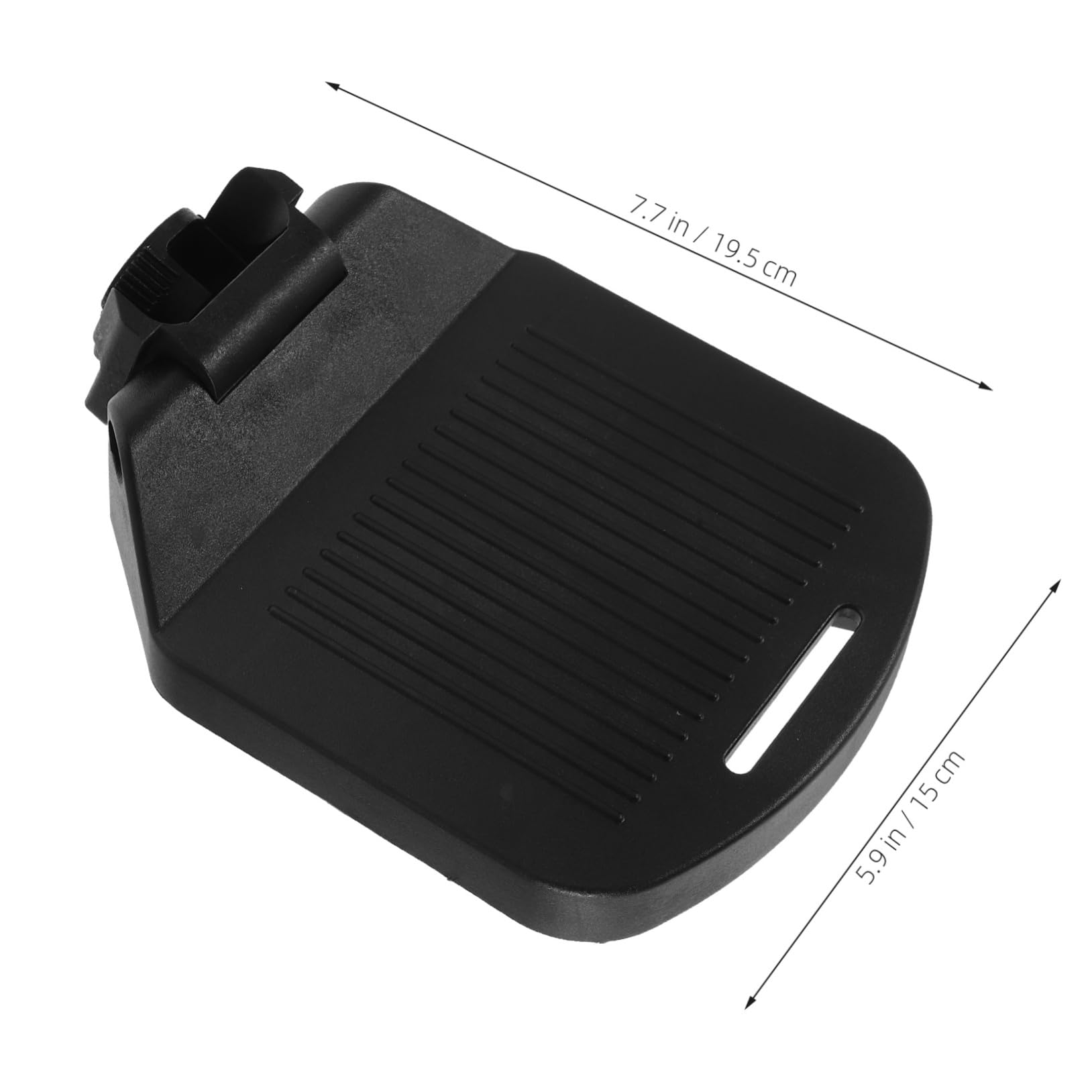 FRCOLOR 2 Reposapiés Ajustables para Silla de Ruedas Almohadilla Antideslizante y Soporte de Pa, Accesorios Confortables para Personas Edades