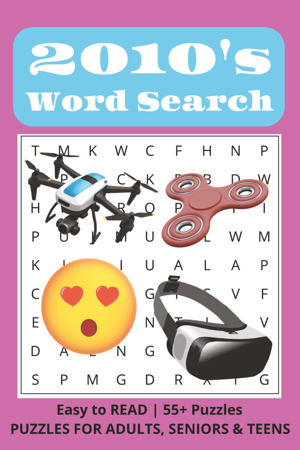2010s Word Search: Relive the Trends, Tech, and Culture of the 2010s (Decades of Nostalgia)