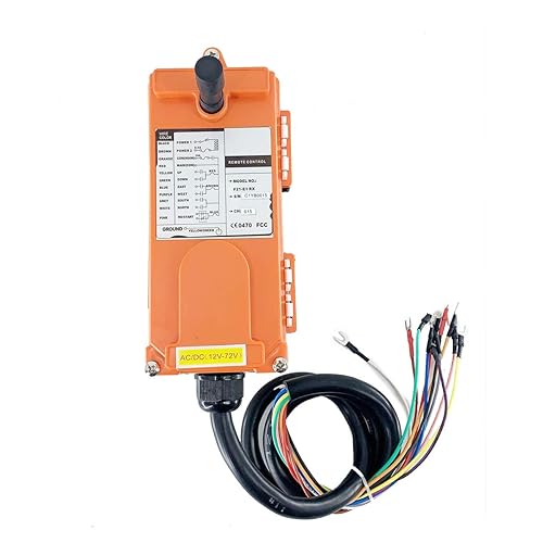 Miniatura 4 de Grúa inalámbrica Control remoto 8 botones 12-24V Grúa Control remoto industrial Transmisor inalámbrico Interruptor de botón