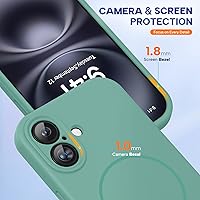 Vista 501 de Miracase Funda diseñada para iPhone 13 Pro Max con protector de pantalla, [forro de microfibra suave antiarañazos], funda protectora de silicona