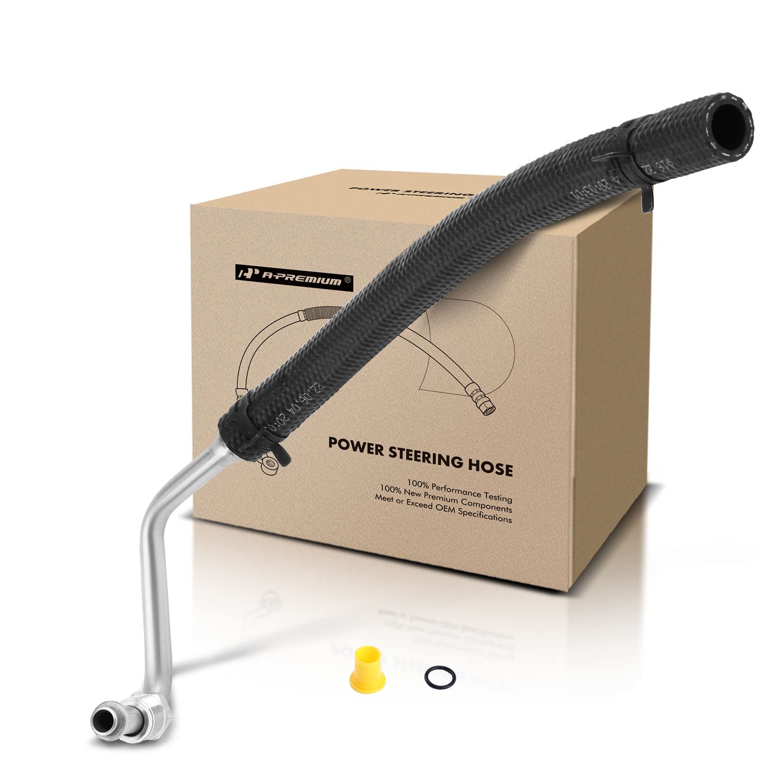 Photo 1 of A-Premium Power Steering Return Hose Line Assembly, Gear To Cooler