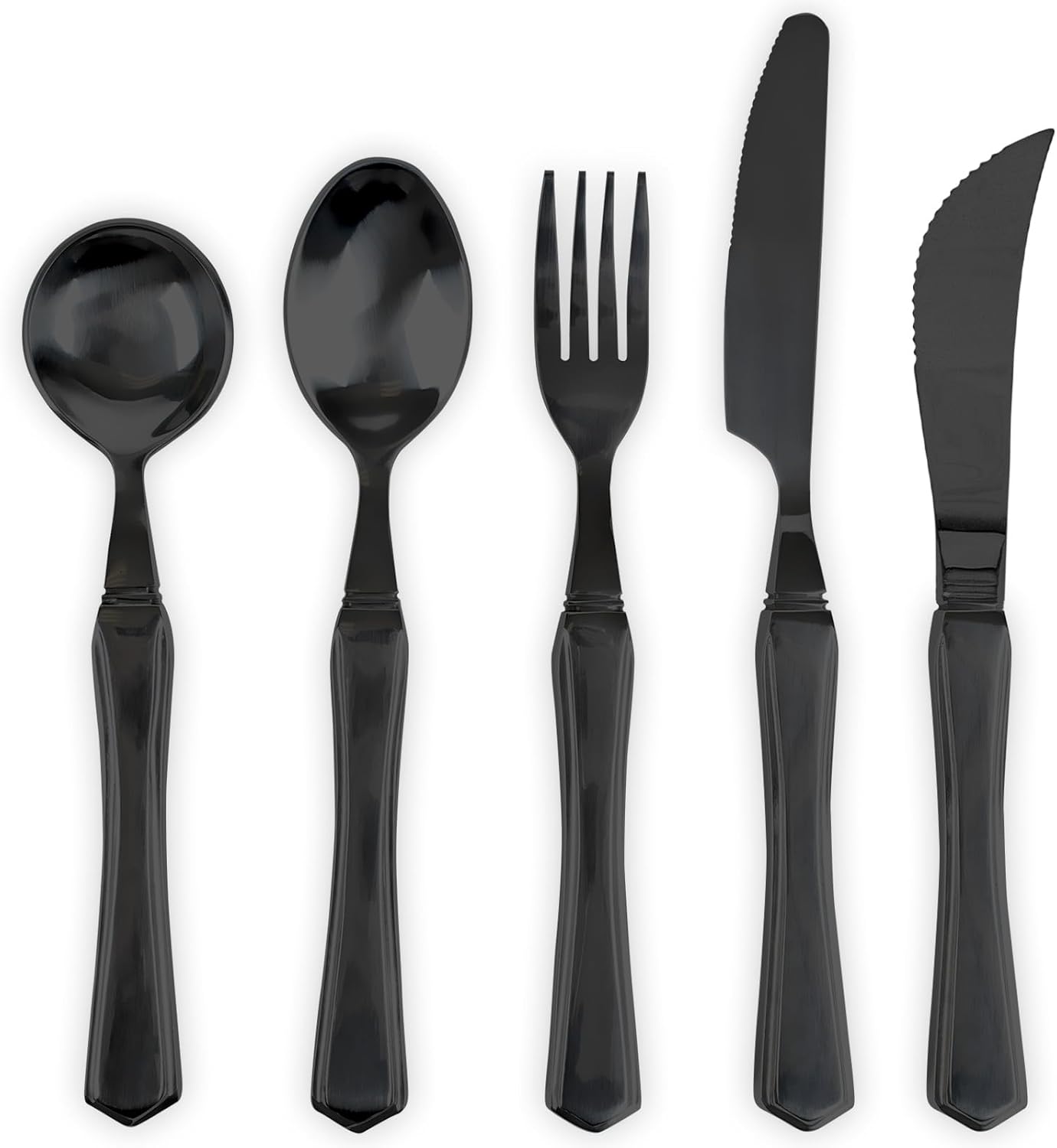 Vive Weighted Utensils (5 Piece) – Parkinson Spoon and Fork Set Plus Knife – Adaptive, Heavy 7 ounce Weight Stainless Steel Silverware for Hand Tremors, Adults, Elderly Patients Vive Weighted Utensils (5 Piece) – Parkinson Spoon and Fork Set Plus Knife – Adaptive, Heavy 7 ounce Weight Stainless Steel Silverware for Hand Tremors, Adults, Elderly Patients