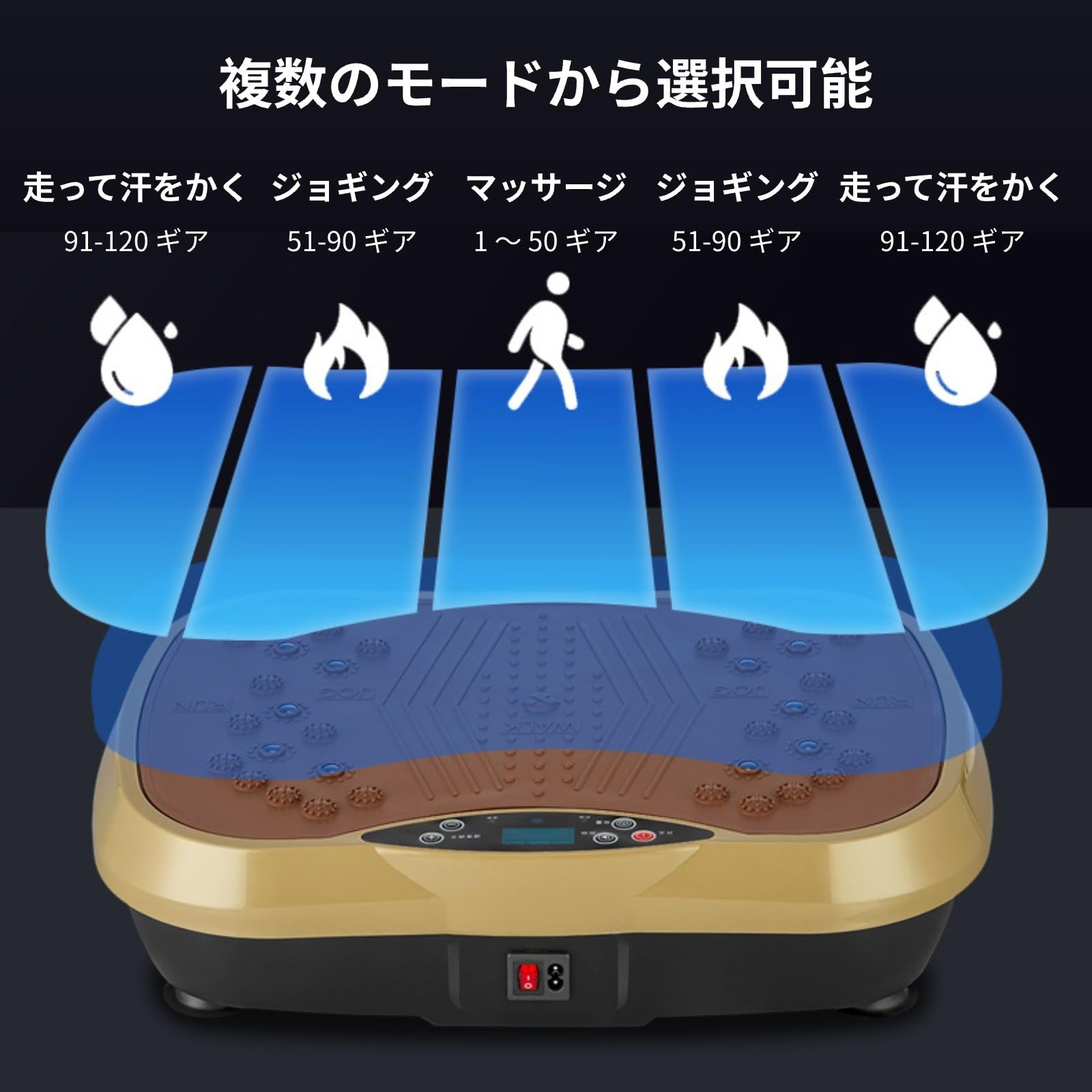 Amazon | POEFSJ ぶるぶる振動マシーン ブルブル振動マシン ブルブル