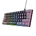 GXTrust Acira Tastiera Meccanica 60% Mini Layout Italiano QWERTY, Nero