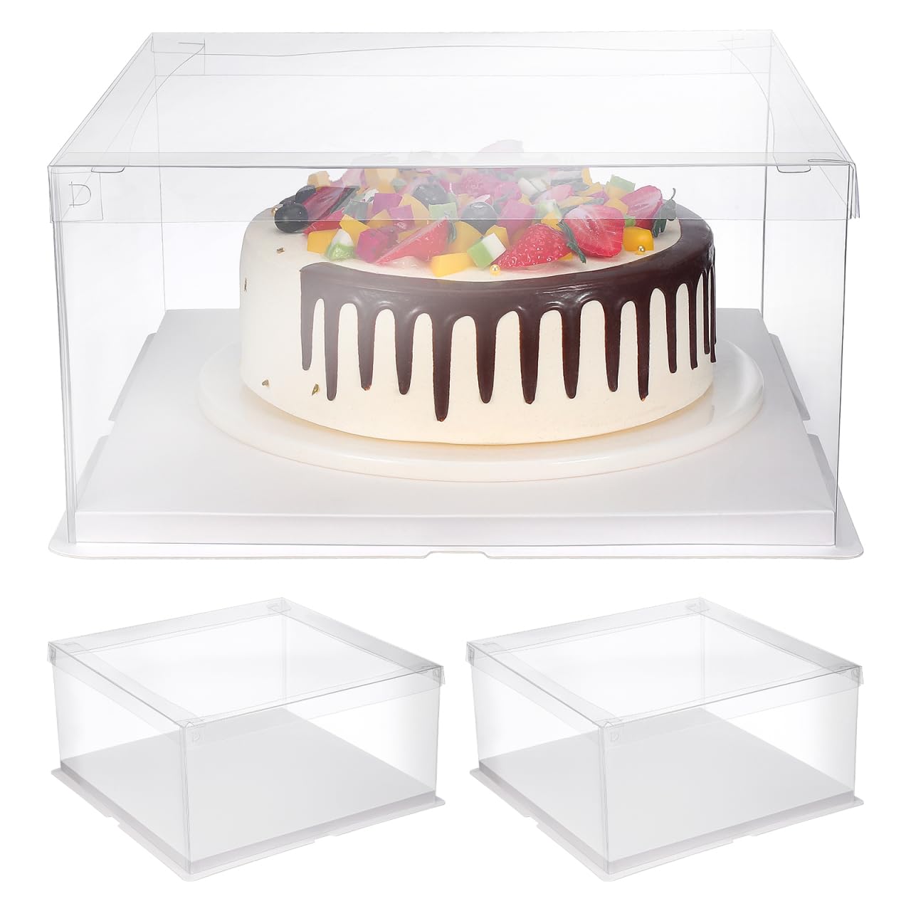 Scatole per torte da 30,5 x 30,5 x 15,2 cm, con finestra