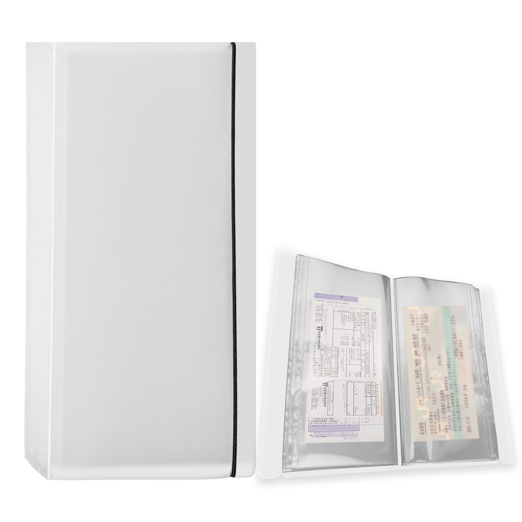 Amazon.co.jp: REIYAIBA チケット収納ホルダー ファイル 半券 40ページ