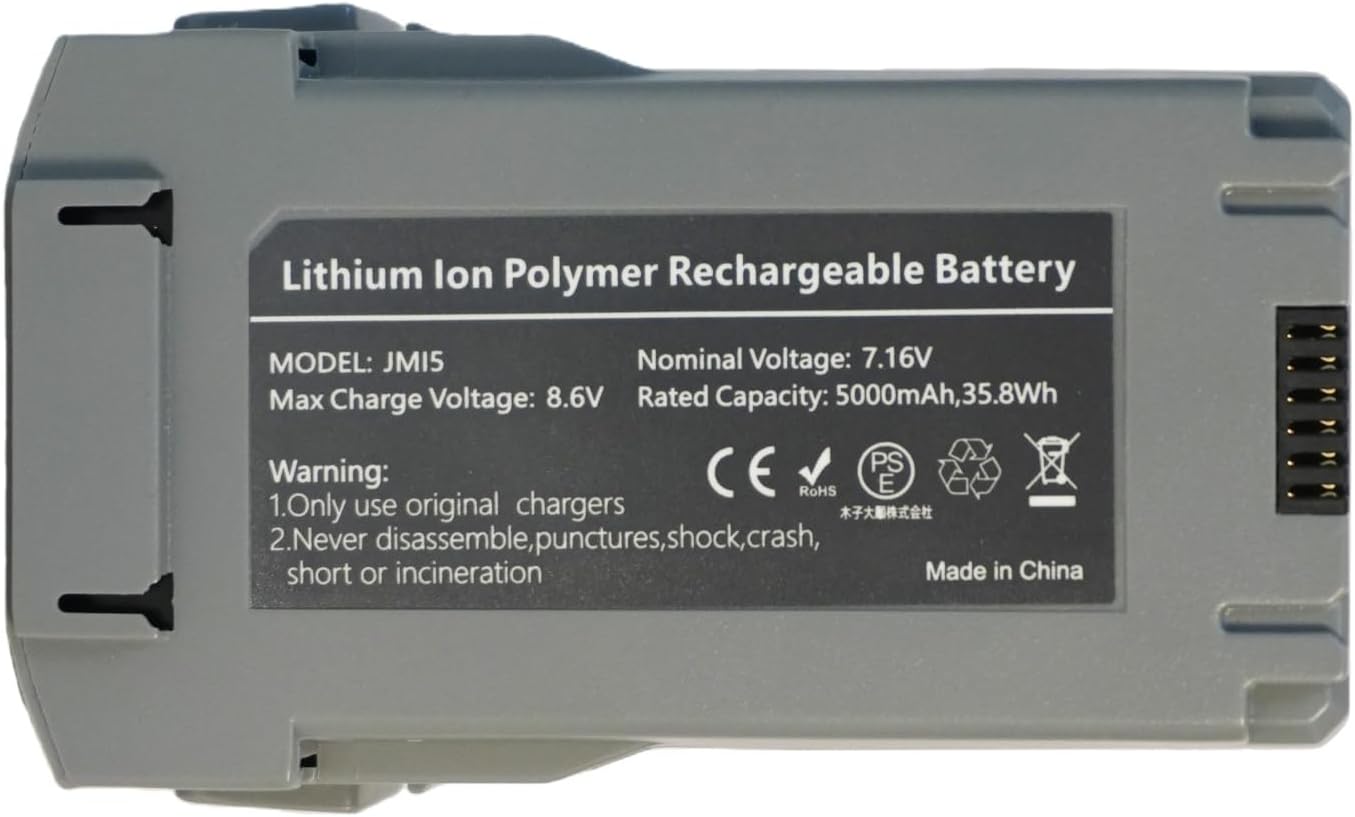 JMI5 Battery Plus Replacement for DJI Mini 5 Pro Intelligent Flight Series (7.16V 35.8Wh)