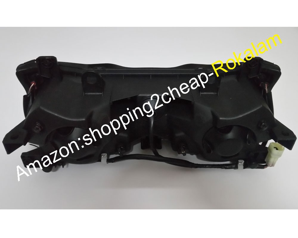 Amazon | オートバイのフロントヘッドライトニンジャZX6R 2003 2004 ZX 