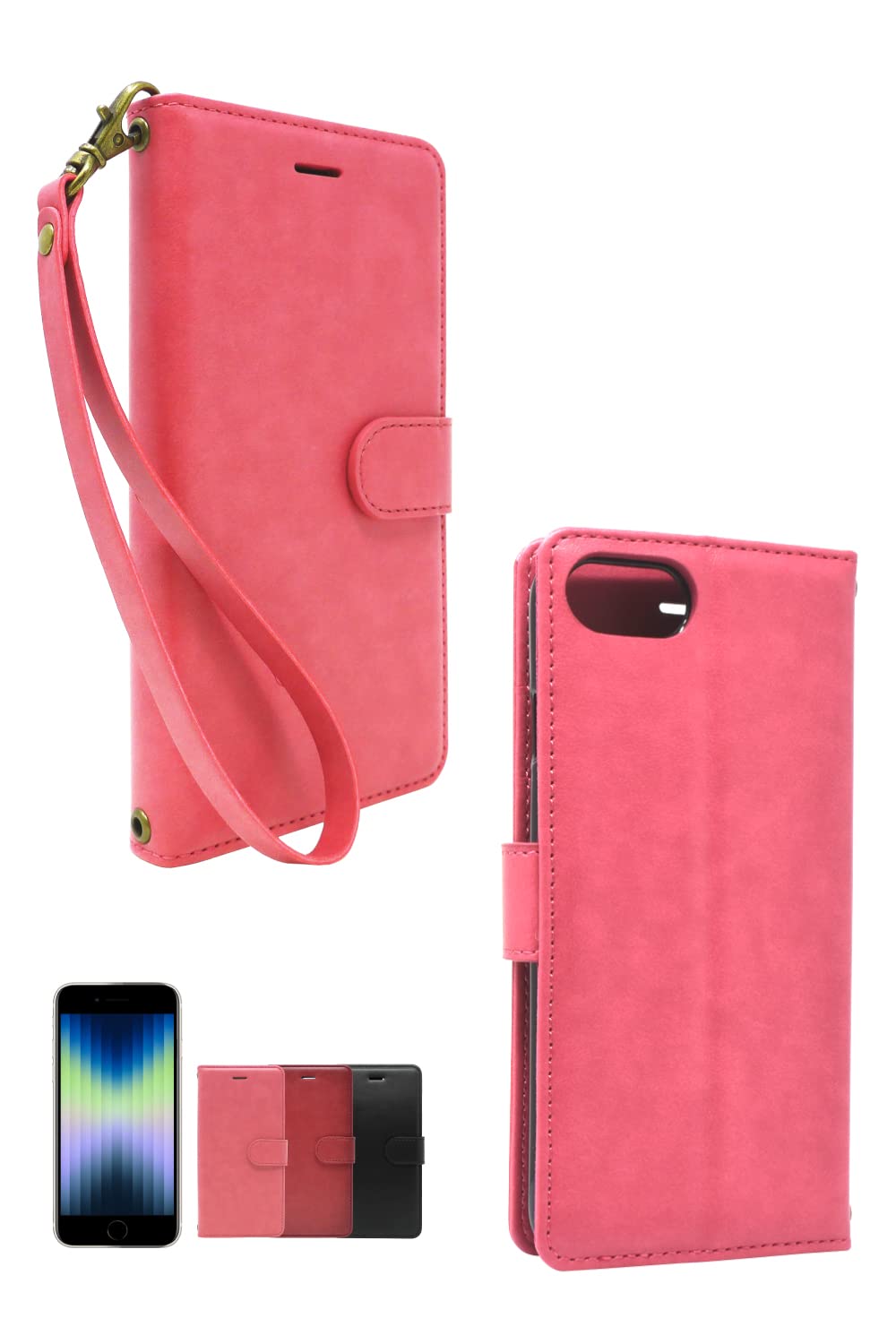 iPhone7ケース 手帳型 ピンク 楽天市場】手帳型スマホカバー 手帳型 iPhoneケース ピンク 手帳型