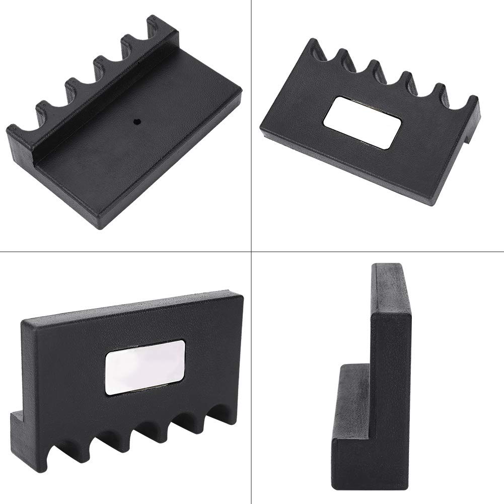 equlup 17x10,5x4,5 cm / 6,7x4,1x1,8 Pollici Artiglio Porta Stecche da Biliardo, Porta Stecche da Biliardo a 5 Fori, Porta Stecche Portatile Porta Stecche Porta Stecche Accessori fissi
