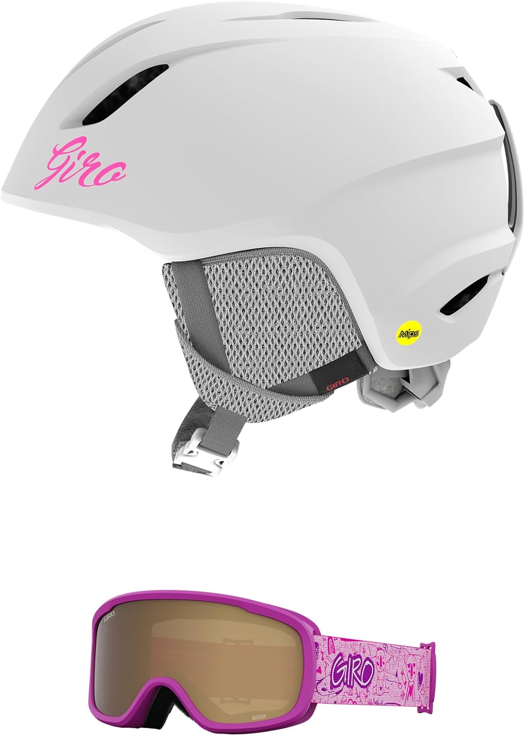 Giro Launch MIPS CP Kids Snow Helmet w/Matching Goggles