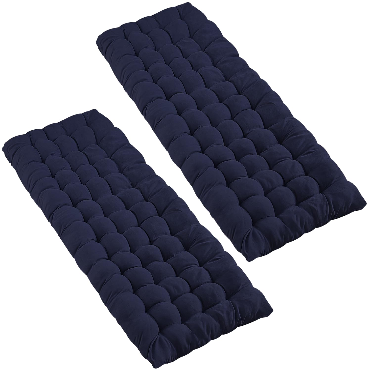 Vaygway Outdoor Camping Cot Pads Mattress- Soft Comfortable Lightweight Thick Cotton Sleeping Cot- Portable Hiking, Traveling, Backpacking Waterproof Bottom Pad Mattress