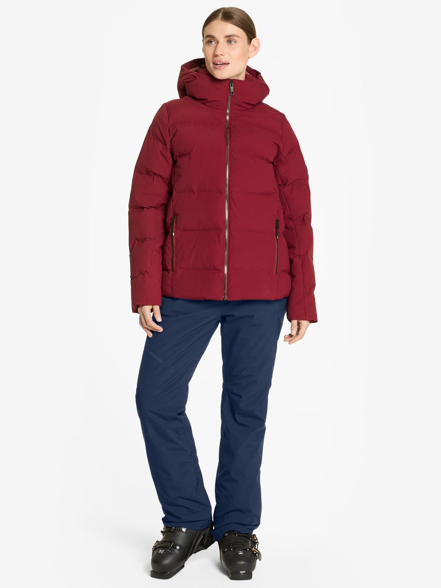Ziener Damen Trava Ski-Jacke/Winterjacke | warm, atmungsaktiv, wasserdicht