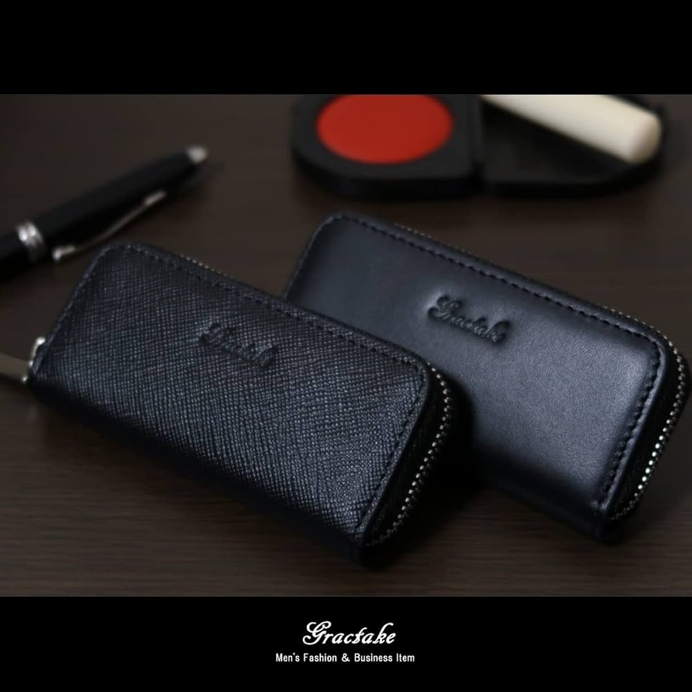 Amazon | GRACTAKE 印鑑ケース 2本～3本収納 (実印 銀行印 認印