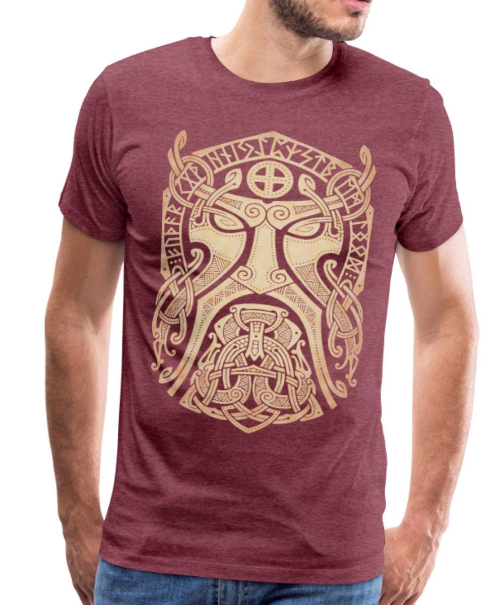 Thor Viking God Mask Men's Premium T-Shirt