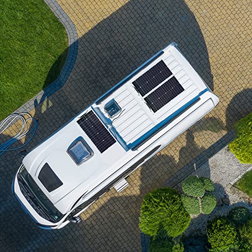 XINPUGUANG 50w Flexible Solar Panel Photovoltaic Module Monocrystalline Solar Cell for Boat, Car, Motorhome, Caravan, Shed (50, watts - Image 8