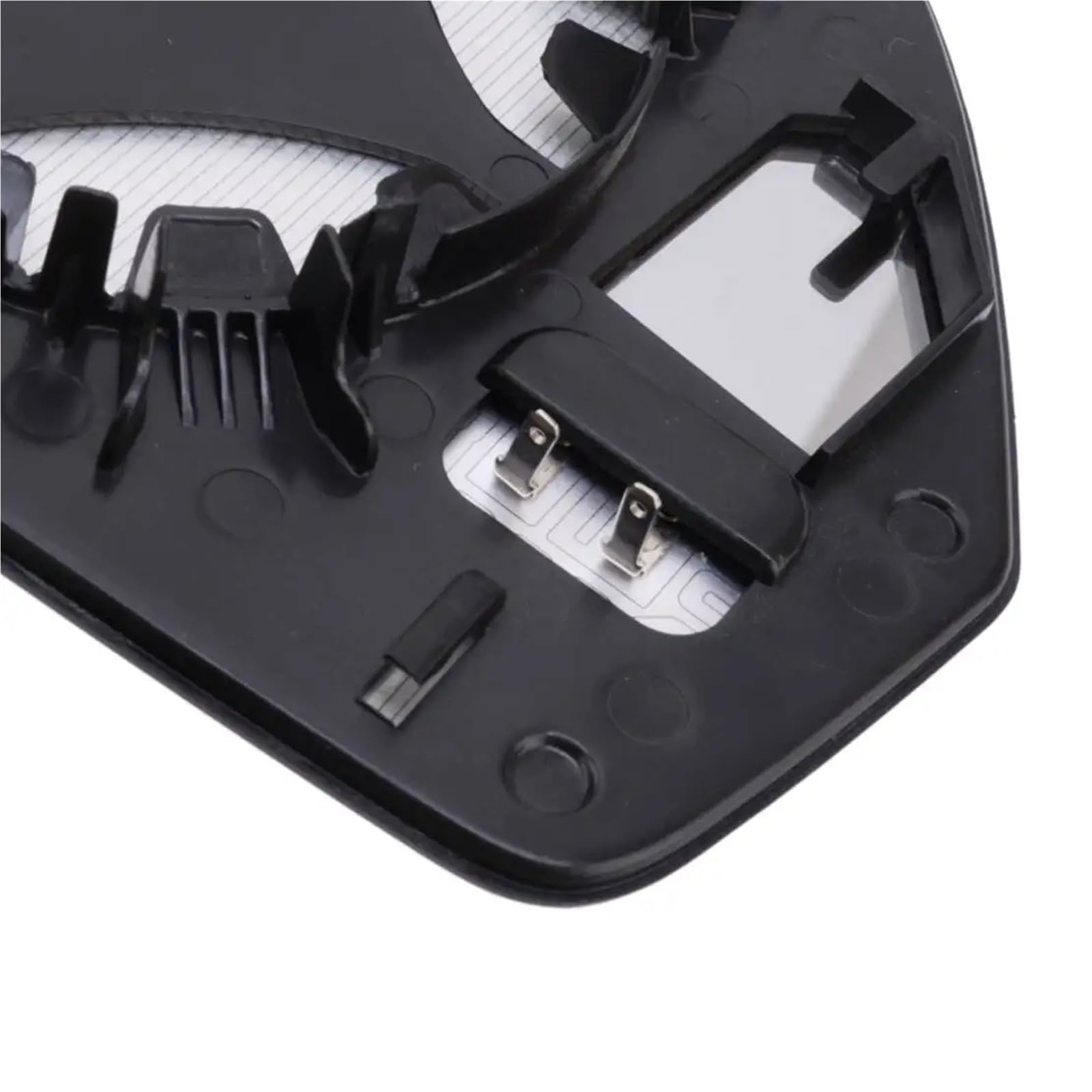 Cristal de espejo retrovisor calefactado Espejo retrovisor exterior calefactable para puerta izquierda de coche, compatible con para Lincoln