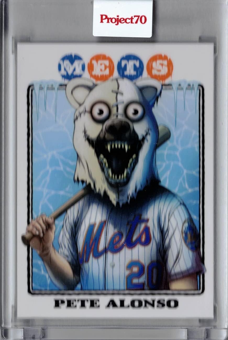 2021 Topps Project 70 Baseball Card #355 Pete Alonso by Alex Pardee