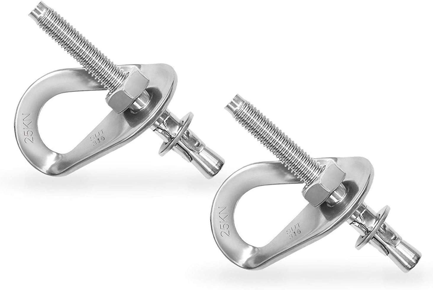 Feuerleiter 2-stöckig (8 m) mit Schrank – an der Wand montierte Feuerleiter für Zuhause – Inklusive Zweistöckiger Leiter - Notleiter 2-stöckig Rot