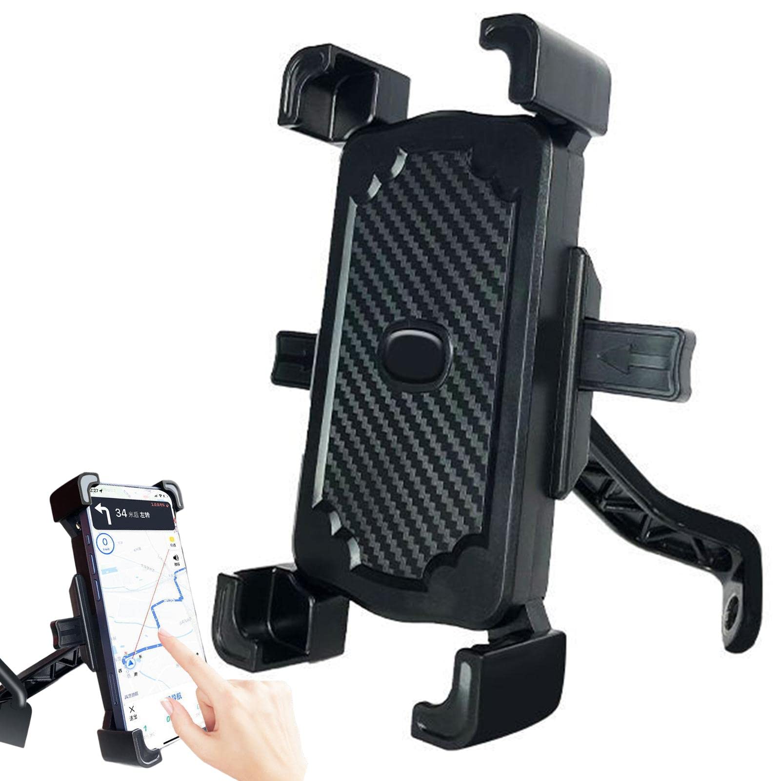 motorrad handyhalterung anti vibration Fulenyi Motorrad-Handyhalterung, Anti-Vibration, drehbare Handyhalterung,  Motorrad-Handyhalterung, Anti-Schock-Handyhalterung, Motorrad-Handyhalterung  zum Radfahren : Amazon.de: Elektronik & Foto
