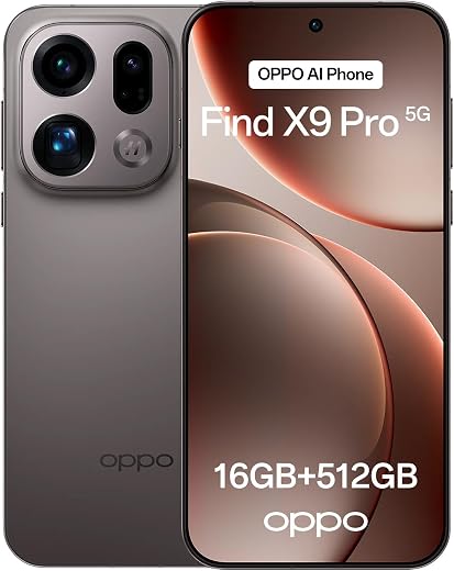 OPPO Find X9 Pro 512 GB Titanium Charcoal