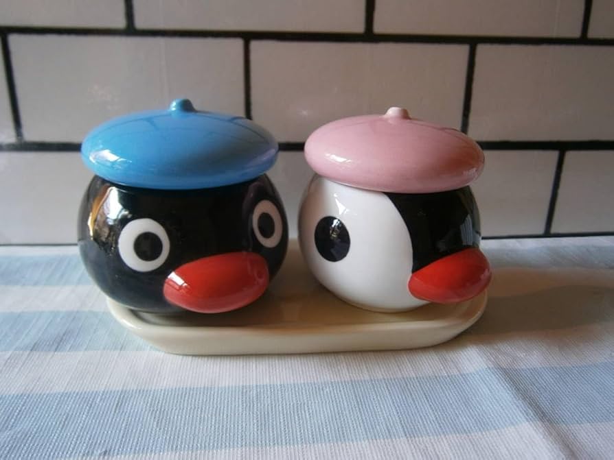 ピングー＆ピンガ　置物 Amazon | ピングーとピンガ なかよしコレクション2 [全5種セット