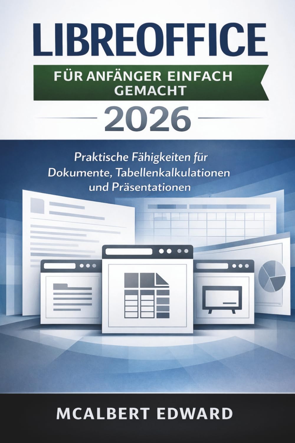 LIBREOFFICE FÜR ANFÄNGER EINFACH GEMACHT 2026: Praktische Fähigkeiten für Dokumente, Tabellenkalkulationen und Präsentationen