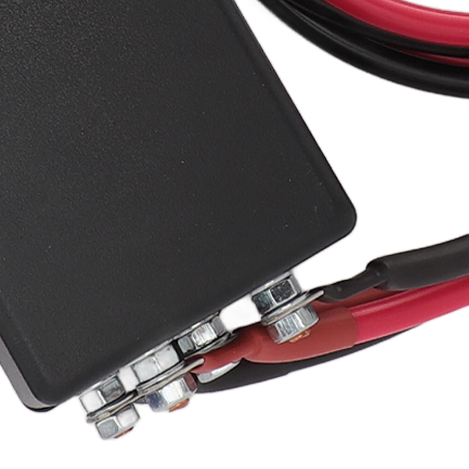 Keenso Przekaźnik Wyciągarki Elektrycznej 250A 12V, Sterownik do ATV,