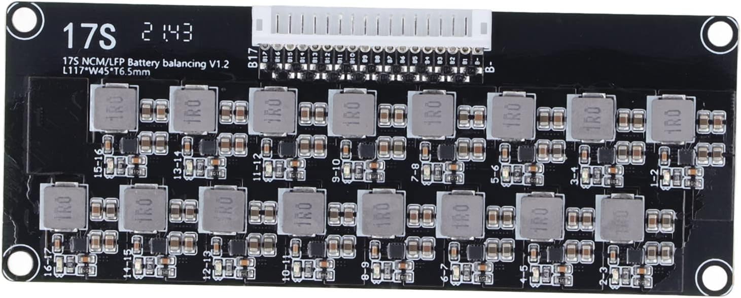 Equalizzatore A Batteria Equalizzatore A Batteria da 1,2 A 12s / 13s / 14s / 16s / 17s Bilanciatore Induttivo Lfp Opzionale con Convertitori di Potenza Li per Uso LED, 17s