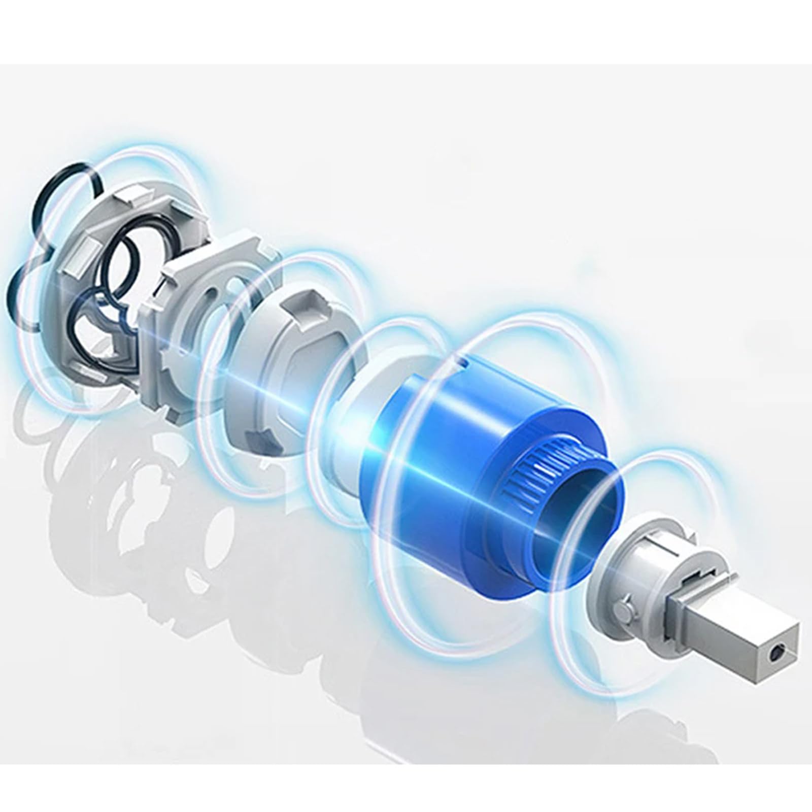 Spruzzatore per bidet per WC, miscelatore nascosto per acqua calda e fredda, spruzzatore per bidet portatile in ottone per WC, kit per doccia per pannolini montato a parete per la pulizia del bagno