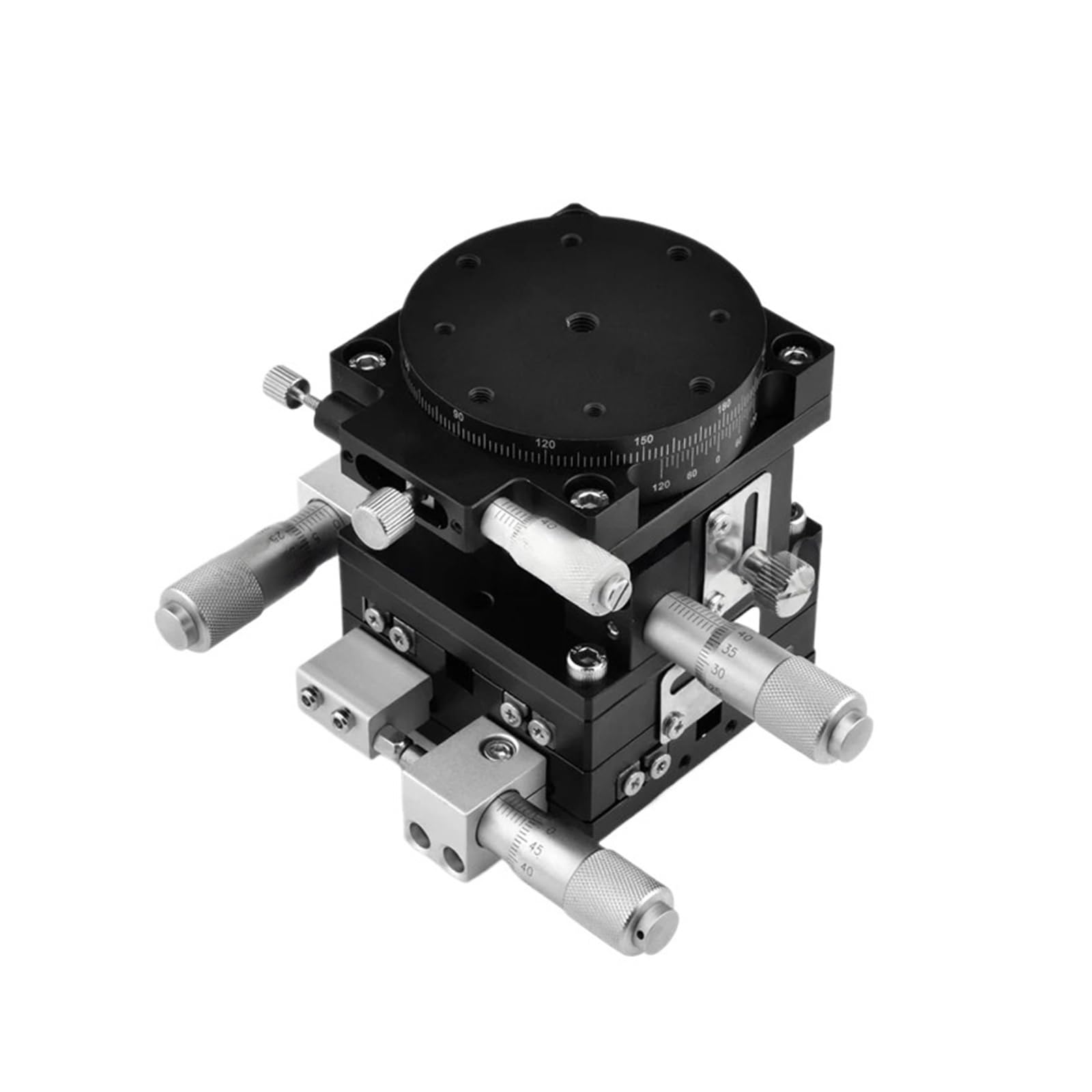IGNVXMGKP 60 * 60mm Trimming Platform Manual Linear Stage Bearing Tuning Sliding Table LT60-LM