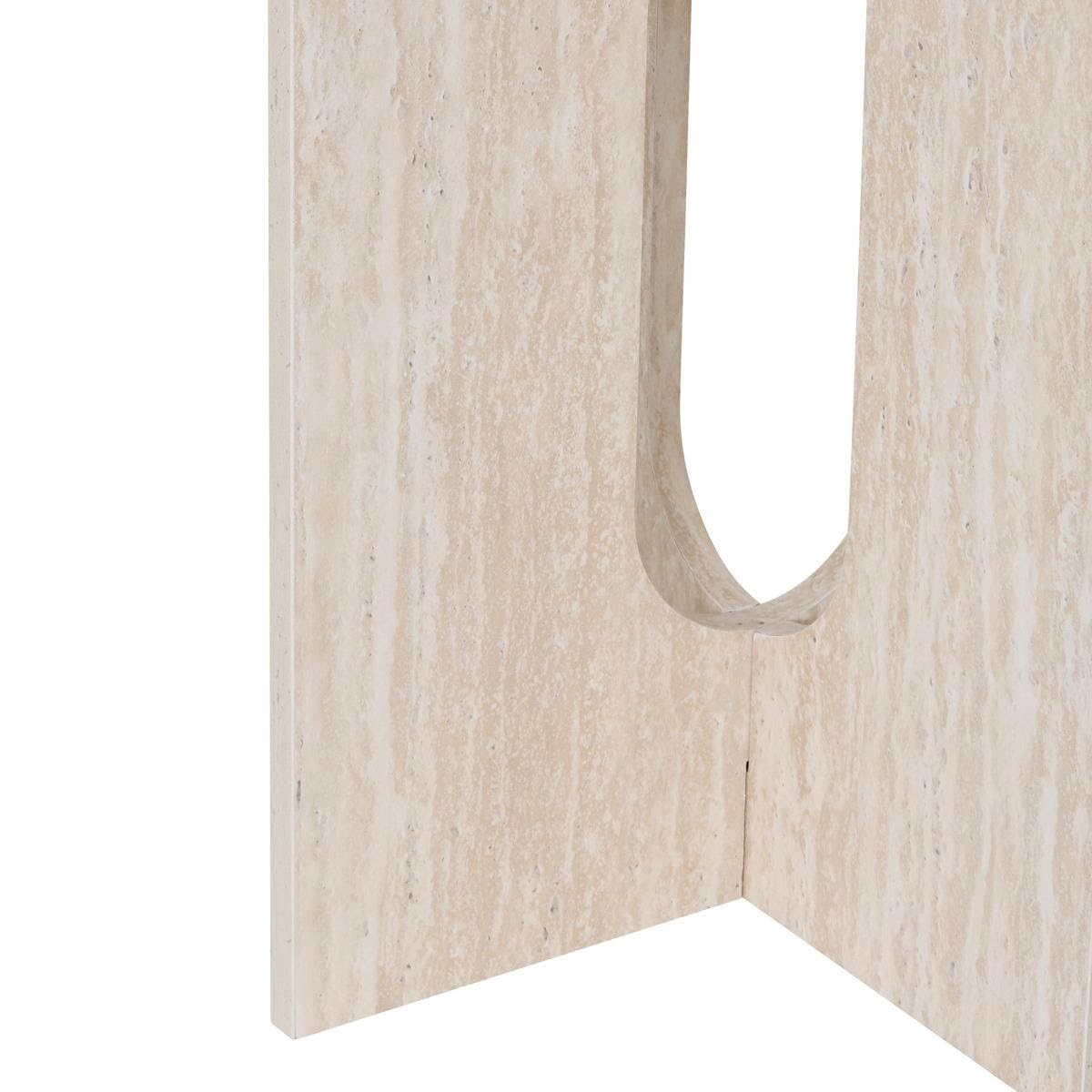 Atmosphera - Table d'appoint Anaya Beige 40x40x50cm