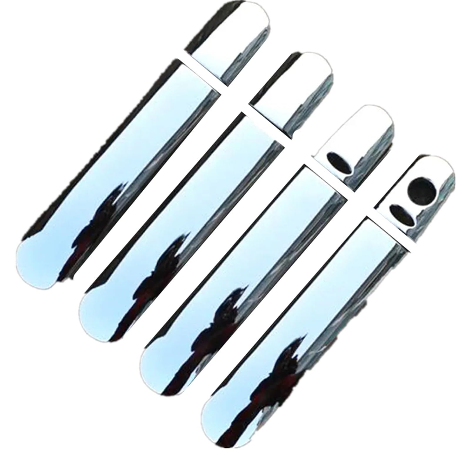 Rdwspli One Color Exterior Handle Shell Compatible With Nissan For Versa For Tiida For Latio 2007-2011 Chrome Door Handle Cover Trim For Smart Hole Car Accessories