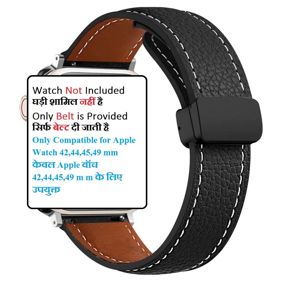 Image of Printme Silicone Sport Band Compatible with Apple Watch 38mm 40mm 41mm 42 mm 44 mm 45 mm 49 mm, Magnetic Clasp Adjustable Strap Compatible for iWatch Series SE Series 1-8