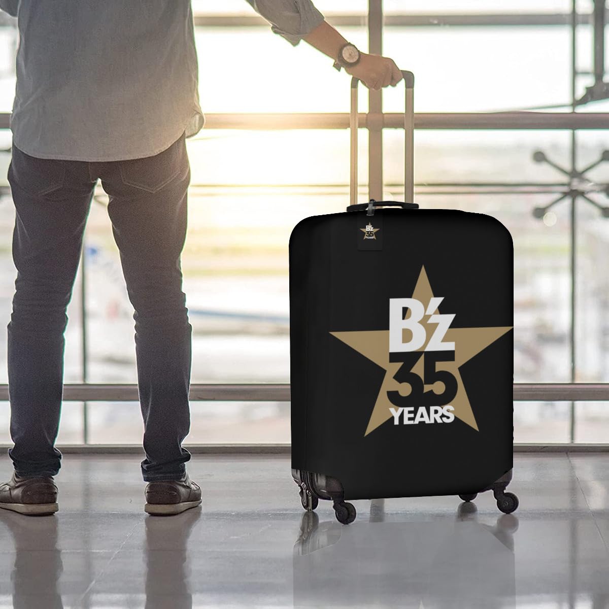 Amazon.co.jp: B'z ロックバンド スーツケースカバー 荷物タグ 2枚