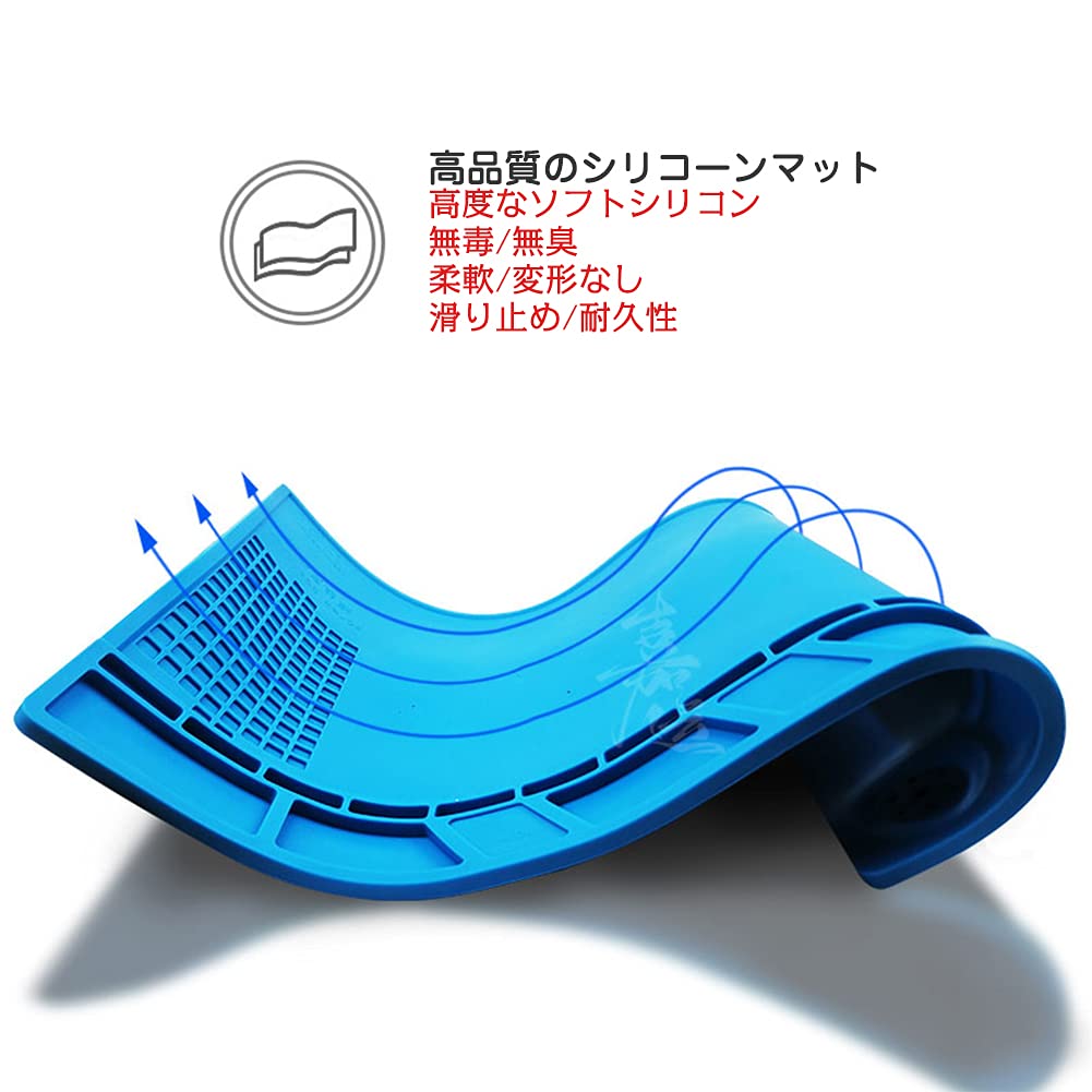 Amazon.co.jp: Alioay 作業マット 卓上作業マット シリコン製 耐熱500