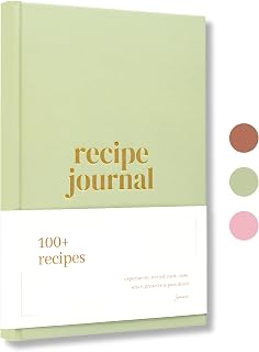 Lamare Recipe Journal - Blank Recipe Book to Write in Your Own 100+ Recipes | Cute DIY Cookbook, Perfect Blank Recipe Notebook for Family Keepsakes | Hardcover Blank Cookbook Recipe Organizer