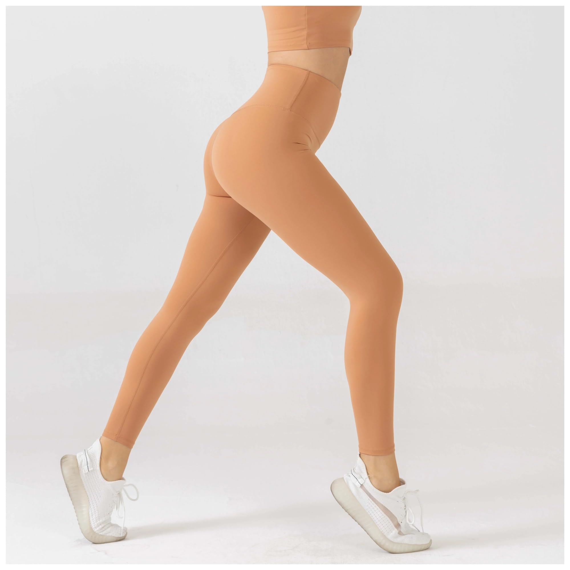 Pantaloni da Yoga a Compressione Elastica Pantaloni da Palestra in Vita da Donna Pantaloni da Corsa Fitness for Il Controllo della Pancia Pantaloni Sportivi in ​​Nylon(Deep Blue,XL)