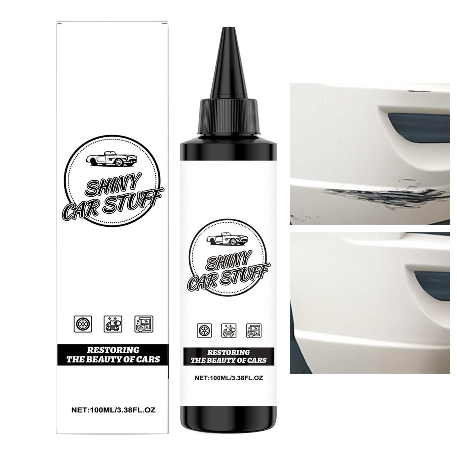 Coating Agent for Car 100ml Waterproof UV Resistant Dustproof Shiny Car Stuff Long-Lasting Coating — view 4