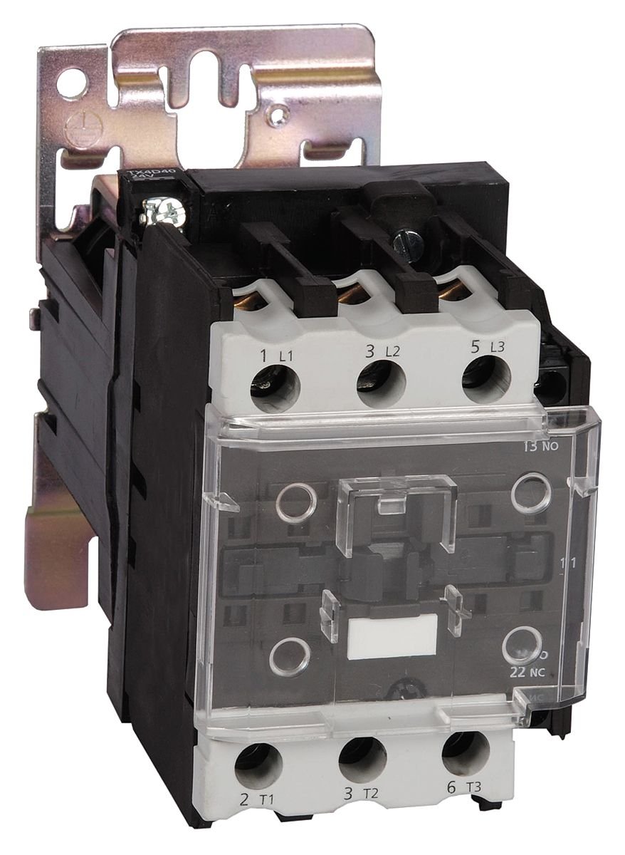 Iec Magnetic Contactor, 24V, 32A, 1Nc/1No