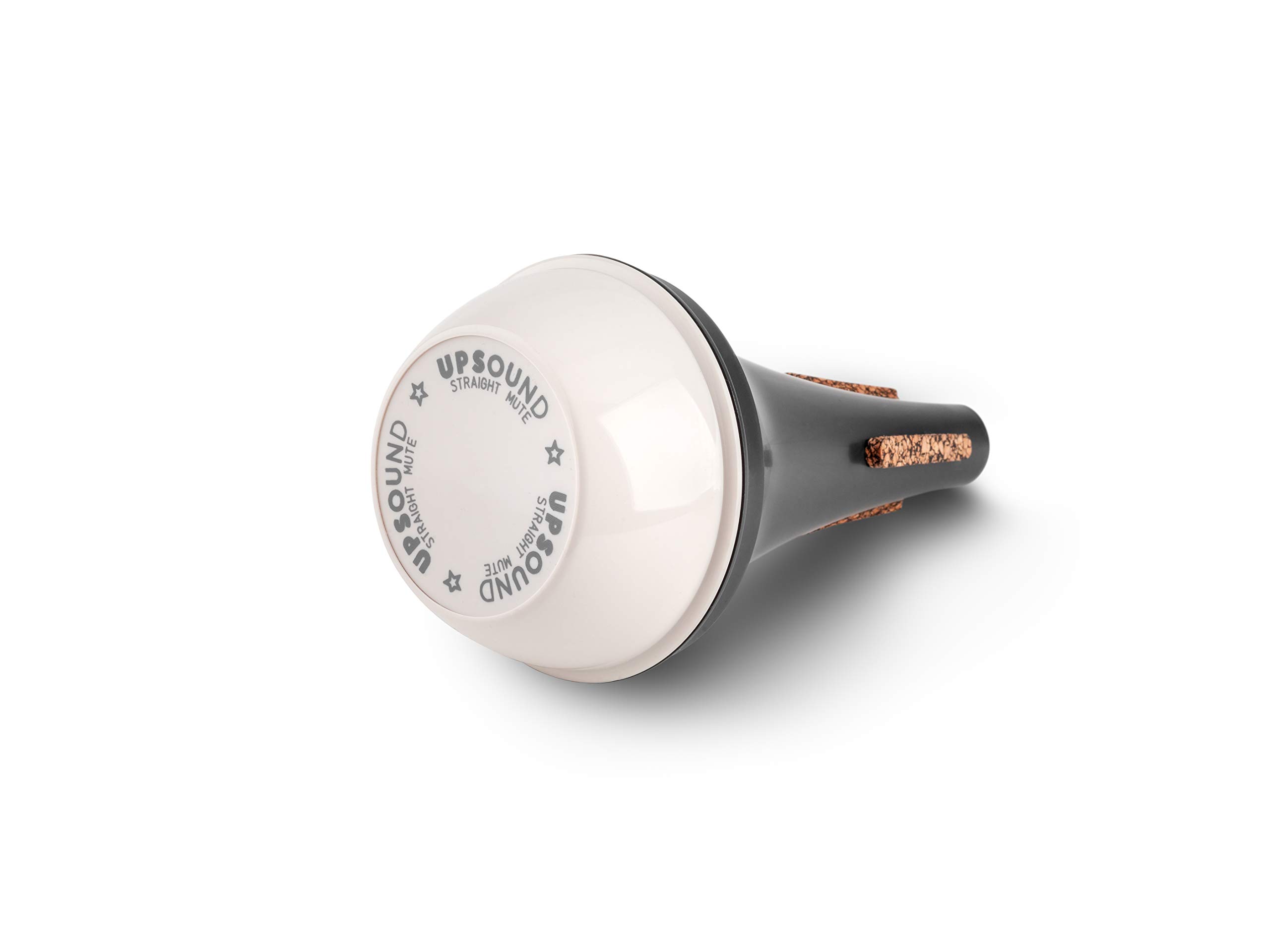 UPSOUND Trumpet Mute, Brass, Straight, B Flat, white