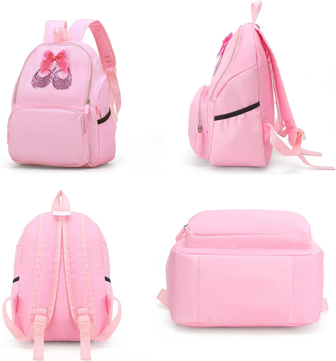Yitengteng Ballet Dance Backpack for Little Girls Ballerina Bag for Dance Toddler Dance Bag - Image 3