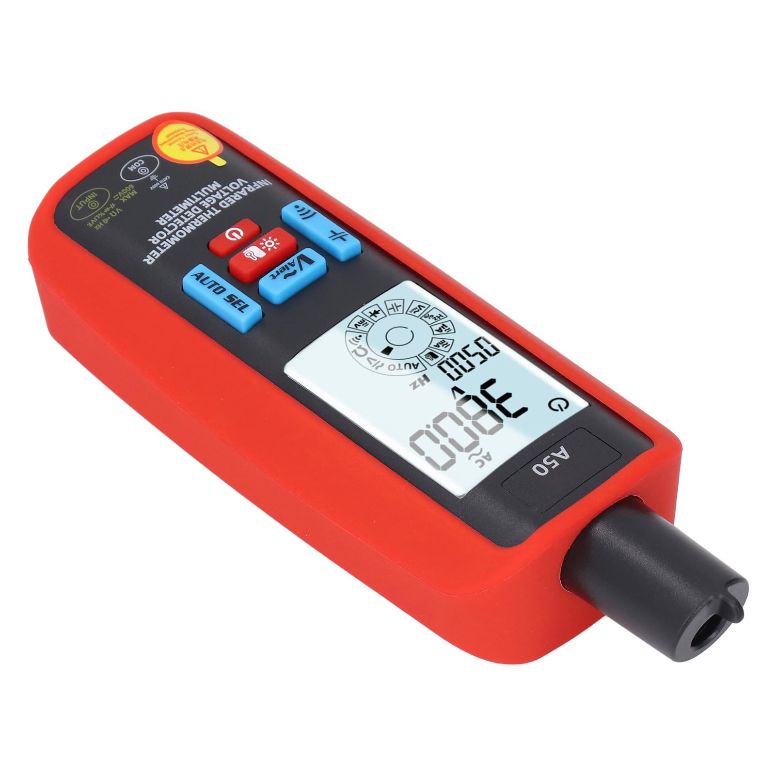 Schimer Digitaler Multimeter-Teststift, Kompakter Intelligenter Spannungsdetektor für den Privaten und Industriellen Einsatz, Wiederaufladbar, A50