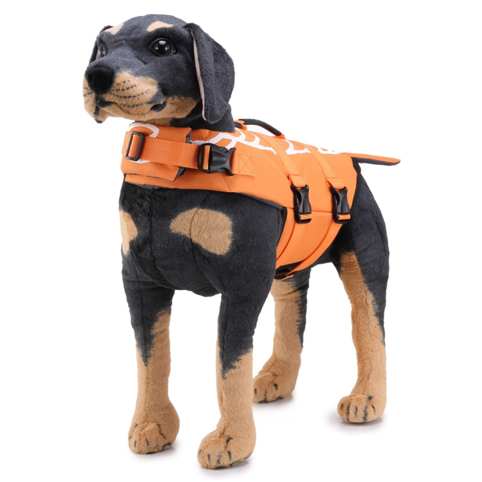 Chrees Une veste pour chien pour ramir, un gilet de sauvetage réglable, un gilet de sauvetage pour chien, gilet de sauvetage réglable ergonomique pour chien, veste de sauvetage (L)