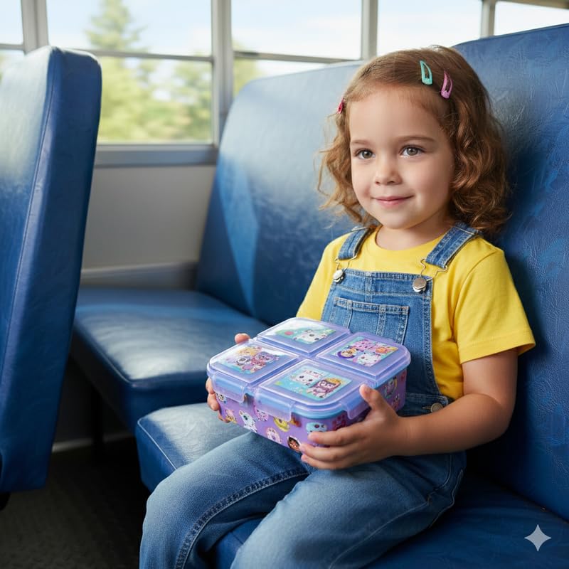 Image of STRIDERS XL Multi Compartment Rectangular SANDGAABBYY'S WICH Box GAABBYY'S Dollhouse