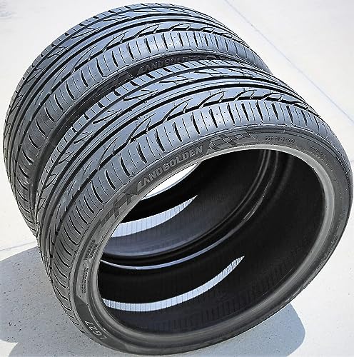 Landgolden LG27 All-Season Passenger Car High Performance Radial Tire-225/35R20 225/35ZR20 225/35/20 225/35-20 93W Load Range XL 4-Ply BSW Black Side Wall UTQG 500AA