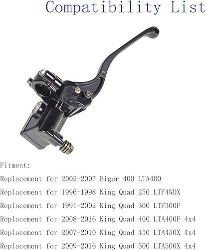 Miniatura 4 de labwork Repuesto del cilindro maestro del freno delantero para Suzuki LT230 1985-1993